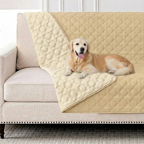 Miniatura 14 de FunFurry Manta impermeable para perro, funda de sofá lavable para perros, funda reversible para cama de perro, protector de muebles de sofá