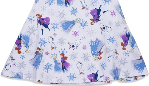 Miniatura 7 de Disney Minnie Mouse Princess Ariel Elsa Girls Crossover Tank Top Dolphin Active and French Terry Shorts Infant to Big Kid