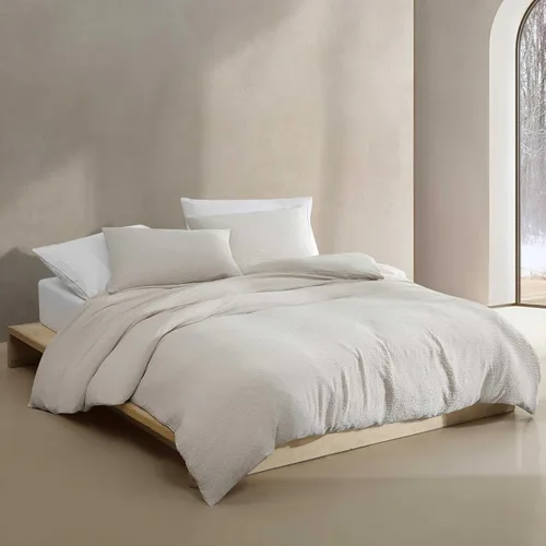 Miniatura 2 de Calvin Klein - Juego de funda de edredón tamaño King, ropa de cama texturizada súper suave con fundas a juego, decoración reversible del hogar