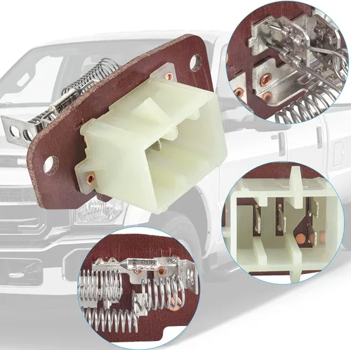 Miniatura 6 de Resistencia del motor del soplador HVAC 973-013 compatible con Ford E-150 E-250 E-350 E-450 E-550 1999-2007, F-250 F-350 F-450 F-550 Super Duty