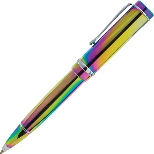 Miniatura 2 de Conklin Duragraph - Bolígrafo de punta fina PVD, edición especial, arco iris (CK71915)