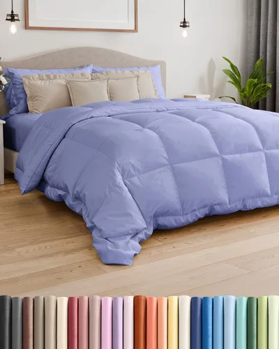 Miniatura 21 de Tamaño Individual, Edredón de Plumón Blanco Alternativo - Cálido y Ligero - Juego de Ropa de Cama de Calidad Hotelera de Lujo y Transpirable