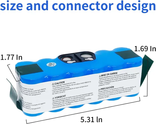 Miniatura 2 de Batería de repuesto XLife Extended Life para iRobot Roomba 500,600,700,800 Series, Create 2, Scooba 450, para iRobot Roomba 500 510 520 530 532 535