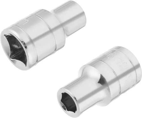 Utoolmart 1/2 pulgada de cabeza de accionamiento de broca hexagonal de 0.354 in, enchufes de acero CR-V, altura de 1.5 "(38 mm), herramientas de