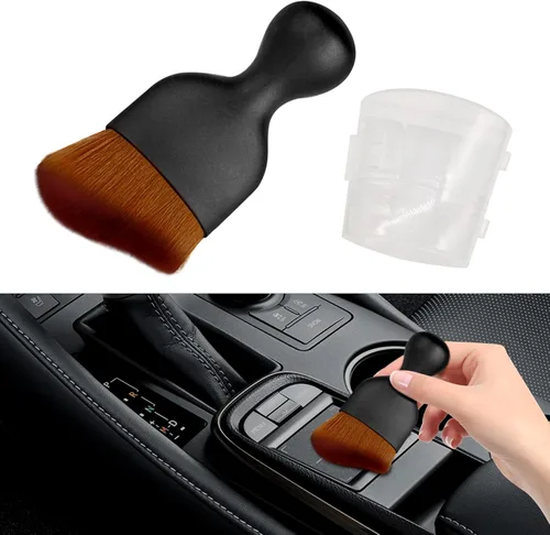 Miniatura 9 de HAOBO 2 cepillos de coche, cepillo de polvo para el interior del automóvil, cepillo de polvo para el interior del automóvil, accesorios