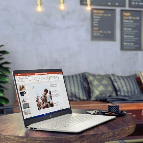 Miniatura 7 de HP Computadora portátil 2023, pantalla HD de 15.6", AMD Ryzen 3 5300U (4 núcleos), 12 GB de RAM, SSD de 512 GB, gráficos AMD Radeon, Wi-Fi