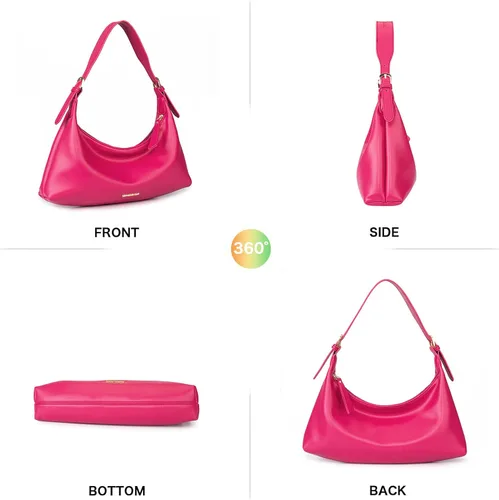 Miniatura 5 de Montana West Lindos bolsos de hombro para mujer, mini monederos de cuero y bolsos de mano