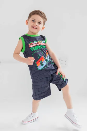 Miniatura 3 de Teenage Mutant Ninja Turtles Conjunto de traje de 3 piezas camiseta sin mangas
