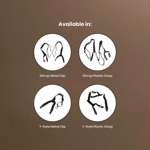 Miniatura 3 de La camisa de vestir Hold-Ups® Stay-downs se mantiene con clips antideslizantes patentados en Estados Unidos