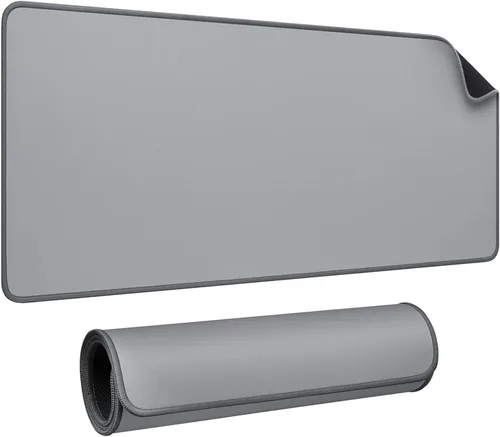 Miniatura 15 de JIALONG Alfombrilla de mouse grande para juegos, alfombrilla de escritorio extendida XXL con teclado antideslizante para computadora portátil