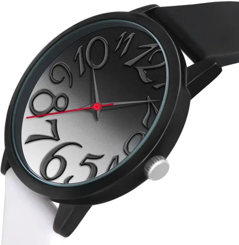 Miniatura 3 de Bisley Reloj de mujer de 1.457 in con diseño de bloques