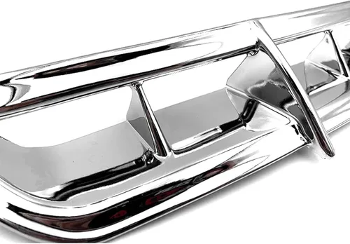 Miniatura 4 de Cubierta de ventilación de carenado delantero de motocicleta para Harley Touring Electra Glide Limited Ultra Classic Street Glide 2014-2021 (negro)