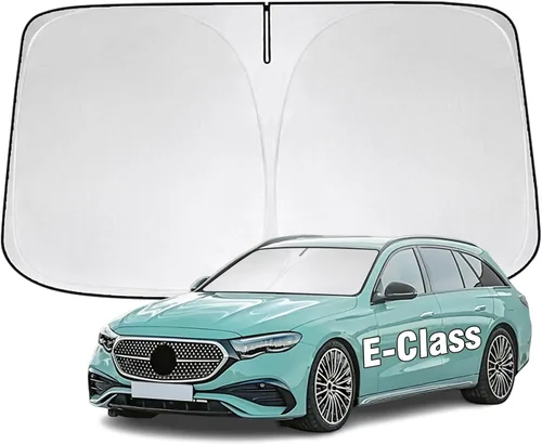 Miniatura 14 de Parasol para parabrisas delantero compatible con Toyota Highlander 2020-2023 2024 2025, protector de visera solar bloquea los rayos UV, parasol