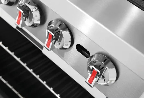 Miniatura 6 de Kratos Cocina de Gas Comercial de 24 Pulgadas de Ancho con Cuatro Quemadores y Horno Estándar, Cocina de Acero Inoxidable para Restaurantes, 150,000
