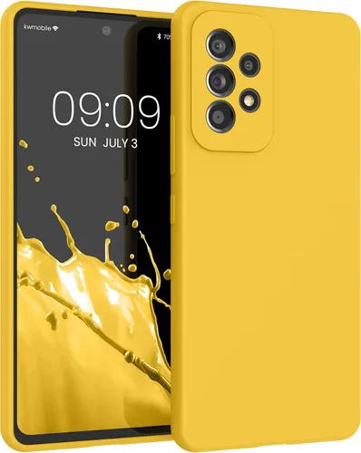 Miniatura 166 de kwmobile Funda Compatible con Samsung Galaxy A14 5G - Funda de teléfono de TPU y silicona con acabado suave - Verde Lima