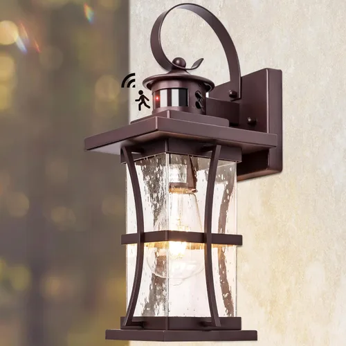 Miniatura 11 de 2 Paquetes de Luces Blancas con Sensor de Movimiento para Exteriores - Iluminación Avanzada del Atardecer al Amanecer para Exteriores, Luminaria