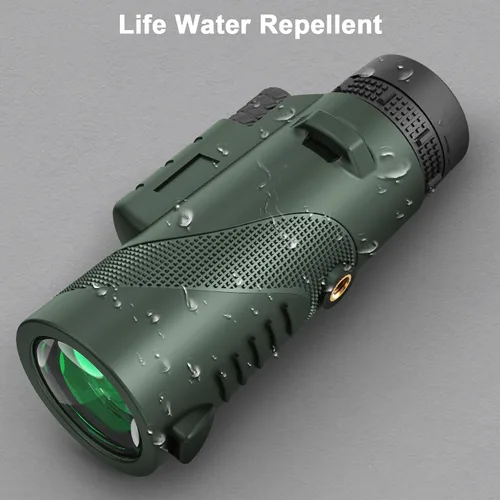 Miniatura 6 de Telescopio monocular portátil de 8 x 42 para adultos, monoculares compactos de alta potencia para observación de aves, senderismo, conciertos, viajes