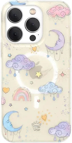 Miniatura 84 de VELVET CAVIAR Funda para iPhone 15 Pro, compatible con MagSafe, probada en caídas de 10 pies, estampado de leopardo y amatista púrpura