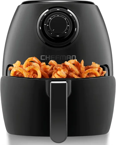Miniatura 12 de Chefman Horno freidora de aire 5 en 1 de 12 cuartos de galón con temporizador digital, pantalla táctil y 12 ajustes preestablecidos, horno