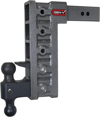 Miniatura 16 de GEN-Y Hitch Enganche de remolque para receptor de 2.5 pulgadas Caída de 6 pulgadas - 3 posiciones ajustables Capacidad de remolque de 21 k