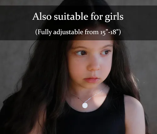 Miniatura 18 de Be Wished Personalized Graduation Gifts for Women, Birth Flower Necklace with Meaningful Message. Goldfilled or 925 Sterling Silver
