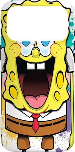 Miniatura 22 de Funda para iPhone 17 de Bob Esponja con salpicaduras de pintura
