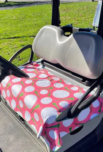Miniatura 8 de Funda de asiento de carrito de golf de microfibra