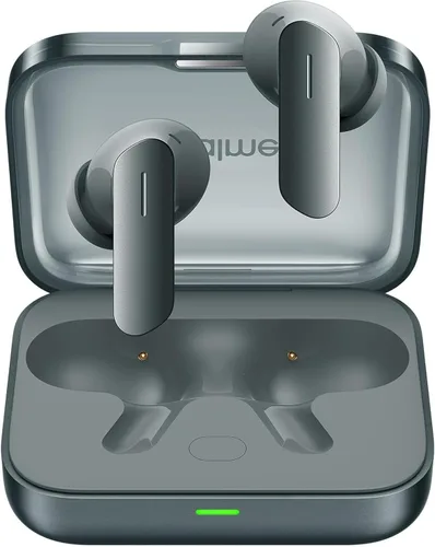 Miniatura 6 de Realme Air 7 - Audífonos inalámbricos verdaderos, reducción de ruido activa de 52 dB, sonido de alta resolución, LHDC, controlador de graves Oro