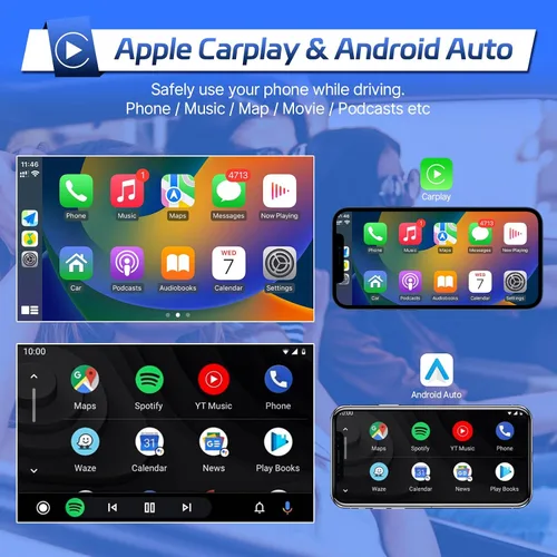 Miniatura 3 de Leadfan Radio de coche para Ford F150 2009 2010 2011 2012 estéreo inalámbrico Apple CarPlay y Android Auto, 9 pulgadas IPS pantalla táctil Radio