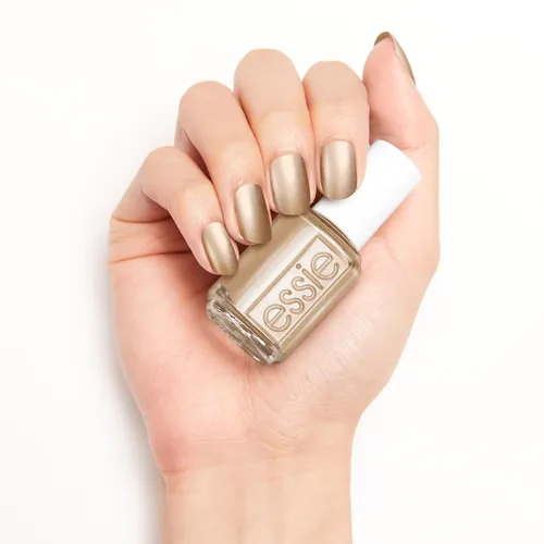 Miniatura 6 de essie Esmalte de uñas, acabado brillante, Good As Gold, 0.46 onzas líquidas