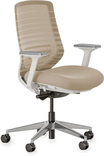 Miniatura 14 de Silla ergonómica Branch - Una silla de escritorio versátil con soporte lumbar ajustable, respaldo de malla transpirable y ruedas suaves - Grafito
