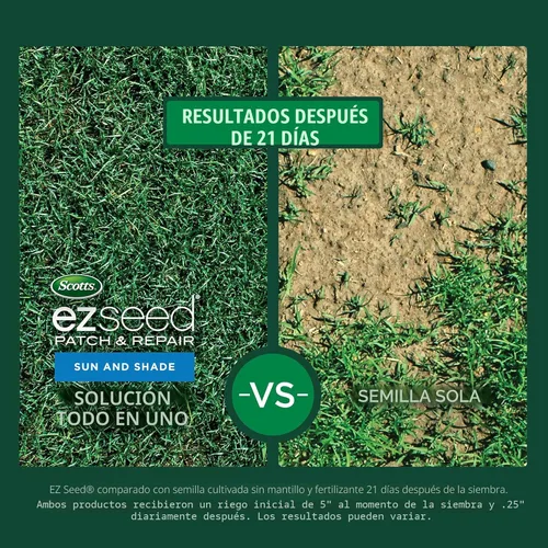 Miniatura 6 de Scotts EZ Seed - Reparador de césped para sol y sombra: cubre hasta 225 pies cuadrados, 10 libras