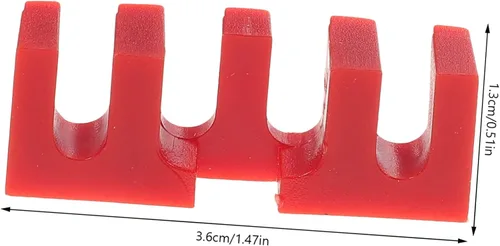 Miniatura 2 de 2 unids máquina tenis accesorios herramientas protector adaptadores de carga esparcidores esparcidores esparcidores rojo raqueta