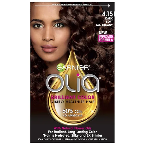 Miniatura 26 de Garnier Olia Tinte de cabello sin amoníaco [5.60] rojo granate medio, 1 unidad 5.6 Rojo granate medio