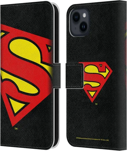 Miniatura 28 de Head Case Designs Funda de piel con licencia oficial de Superman DC Comics con logotipos negros y rojos compatible con Apple iPhone 11