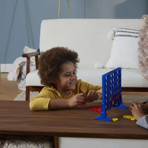 Miniatura 10 de Connect 4 Hasbro Gaming Classic Grid, juego 4 en fila, juegos de mesa de estrategia para niños, 2 jugadores para familia y niños, regalos de Pascua