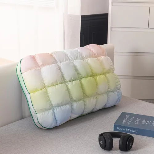 YOUR MOON - Almohada de cama de apoyo mullida, tamaño King, relleno alternativo supersuave de alta calidad para dormir, almohada de calidad de hotel