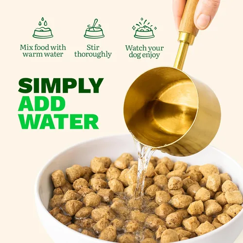 Miniatura 6 de Get Joy Bocadillos liofilizados de carne de res cruda, alta en proteínas sin cereales, mezclador y complemento de comida seca para perros