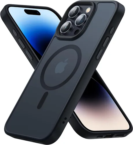 Miniatura 101 de Funda magnética diseñada para iPhone 11 Pro Max, [probada en caídas de grado militar] [compatible con MagSafe] Funda protectora delgada translúcida