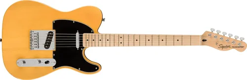 Miniatura 11 de Guitarra eléctrica Telecaster de la serie Squier Affinity, con garantía de 2 años, azul lago, diapasón de laurel Azul (Lake Placid Blue)