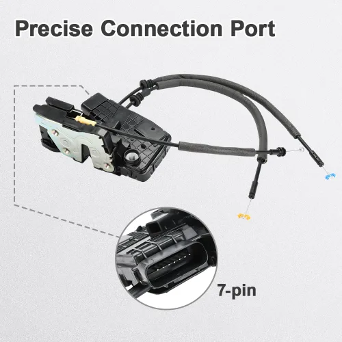 Miniatura 7 de Actuador eléctrico para cerradura de puerta delantera izquierda, lado de accionamiento compatible con Kia Sportage 2017 2018 2019 2020 2021