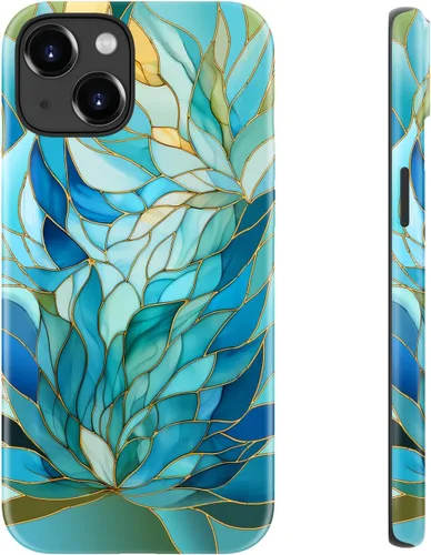 Miniatura 41 de LUHOURI Funda para iPhone 12 Mini, compatible con carga inalámbrica, doble capa, interior de silicona suave + carcasa exterior dura, bonito diseño