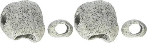 Miniatura 10 de Penn-Plax Deco-Replicas - Adorno de granito para acuario y escondite – Aspecto realista de piedra – Seguro para tanques de agua dulce y agua salada