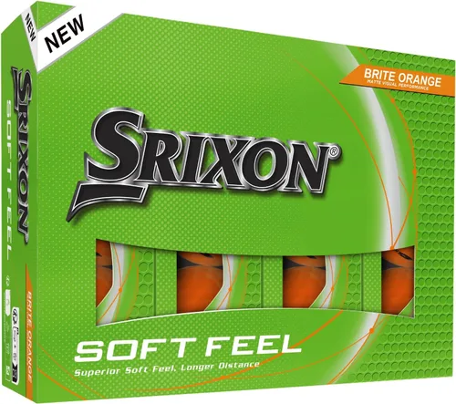 Miniatura 16 de Pelotas de golf Srixon Soft Feel Rojo (Bombshell Red)Brite Red)