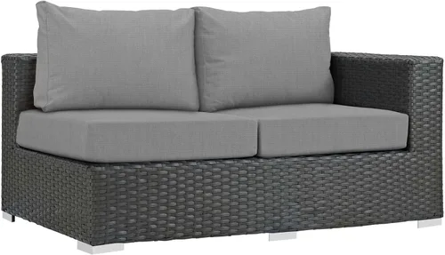 Miniatura 10 de Modway - Sillón para exteriores Lienzo toscano
