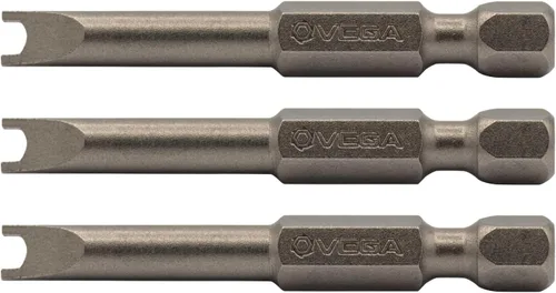 VEGA Llave inglesa #8 Puntas de destornillador de impacto. Grado profesional 1/4" vástago hexagonal #8 Llave inglesa 2" Brocas de ojo de serpiente.