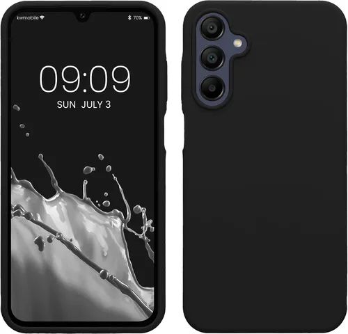 Miniatura 81 de kwmobile Funda Compatible con Samsung Galaxy A14 5G - Funda de teléfono de TPU y silicona con acabado suave - Verde Lima