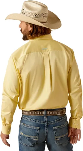 Miniatura 22 de Ariat Camisa de sarga con logotipo del equipo para hombre