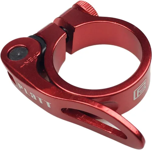 Miniatura 9 de PLATT - Abrazadera para tija de sillín de bicicleta de aleación de aluminio, collar de liberación rápida de 28,6 mm / 31,8 mm / 34,9 mm