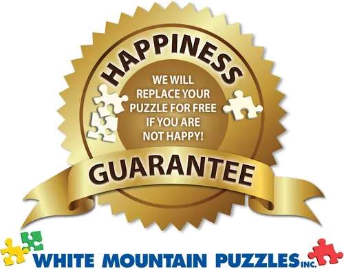 Miniatura 5 de White Mountain Rompecabezas de 1000 piezas de viaje de Estados Unidos con piezas grandes, regalo para adultos y familia de 24 x 30 pulgadas - América